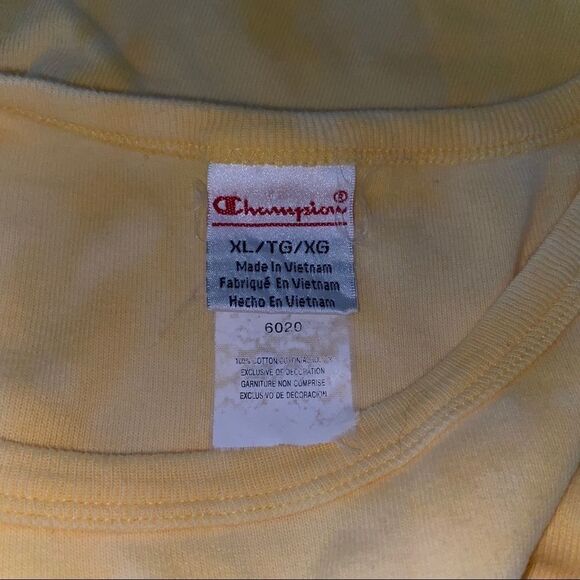 Vintage champion tank top - custom reverse tie dye - Picture 7 of 7
